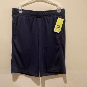 ALL IN MOTION Men’s Navy Blue Athletic Shorts